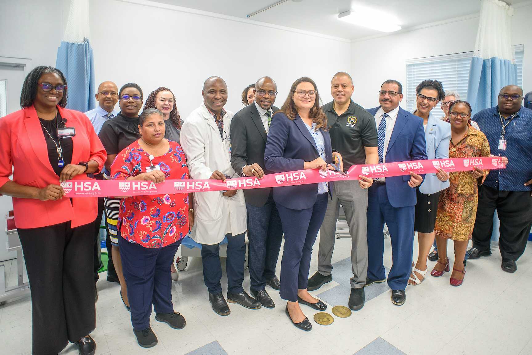 Ribbon cutting